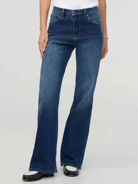 Performance Denim High Rise Wide Leg